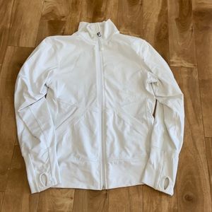 Tuff Athletics White Zip Up